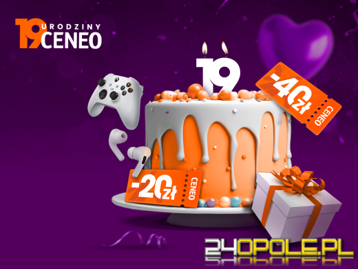 Urodzinowa okazja w Ceneo: Kupony na 20 lub 40 zł