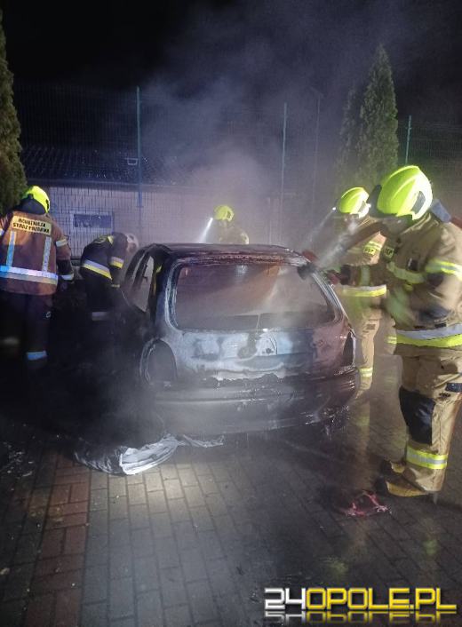 Pożar Opla w Łambinowicach