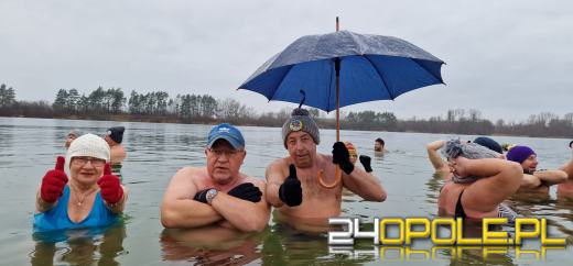 Deszcz nam nie straszny - mówią Morsy Opole