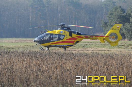 Wypadek na drodze DK45. Droga zablokowana