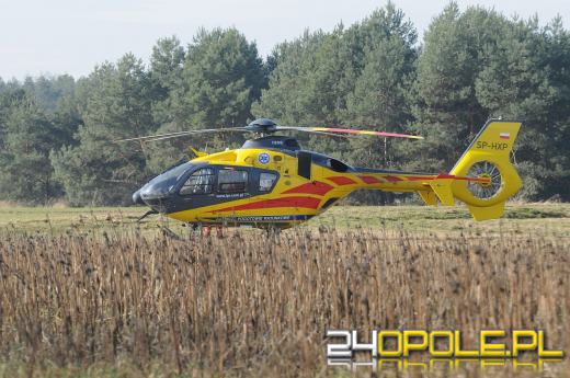 Wypadek na drodze DK45. Droga zablokowana