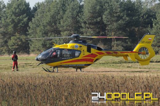 Wypadek na drodze DK45. Droga zablokowana