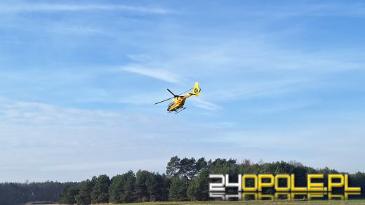 Wypadek na drodze DK45. Droga zablokowana