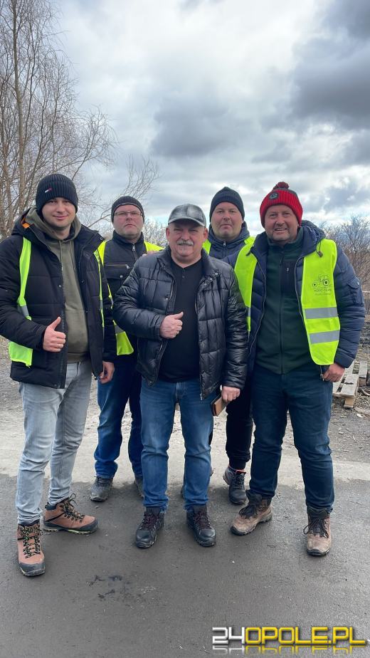 Opolscy rolnicy dołączyli do protestu na granicy polsko-ukraińskiej