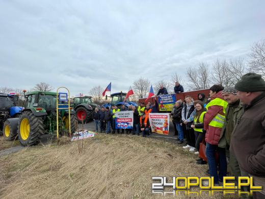 Rolnicy z Opolszczyzny dołączają do strajku z Czechami