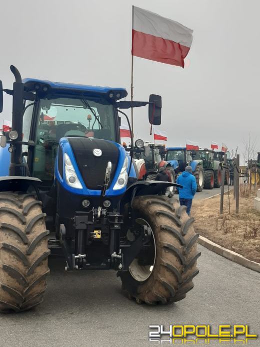 Rolnicy z Opolszczyzny dołączają do strajku z Czechami