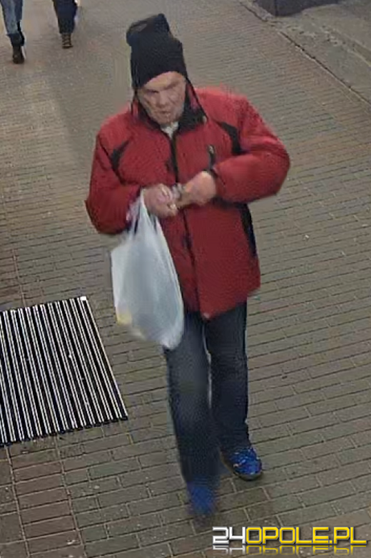 KMP Opole: Publikujemy wizerunek mężczyzny podejrzewanego o kradzież