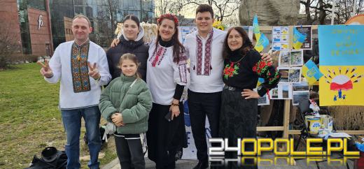 Na placu Wolności odbył się wiec poparcia dla walczącej Ukrainy