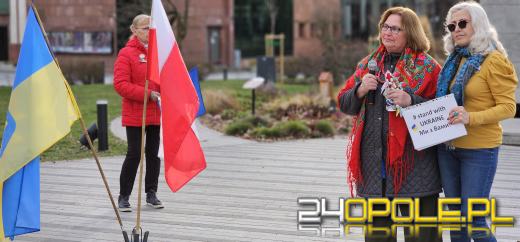 Na placu Wolności odbył się wiec poparcia dla walczącej Ukrainy