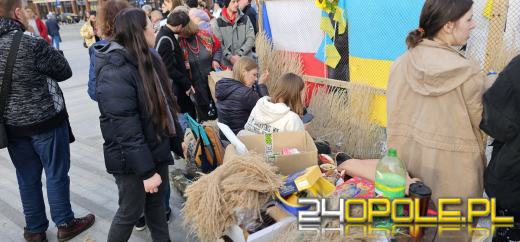 Na placu Wolności odbył się wiec poparcia dla walczącej Ukrainy