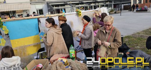 Na placu Wolności odbył się wiec poparcia dla walczącej Ukrainy