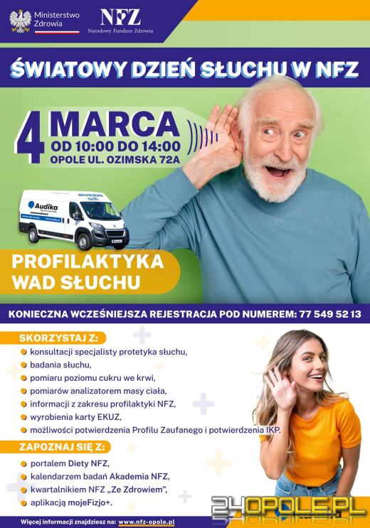 Przyjdź na bezpłatne badanie słuchu