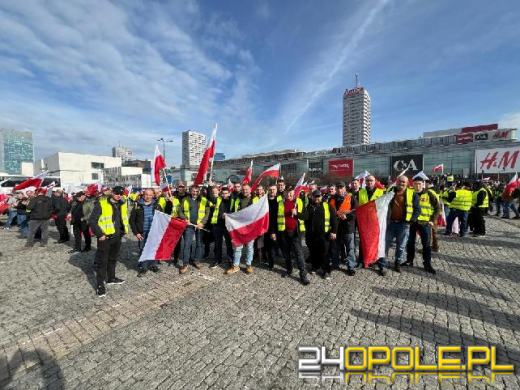 Opolska delegacja rolników w Warszawie. Rozczarowanie brakiem konkretów