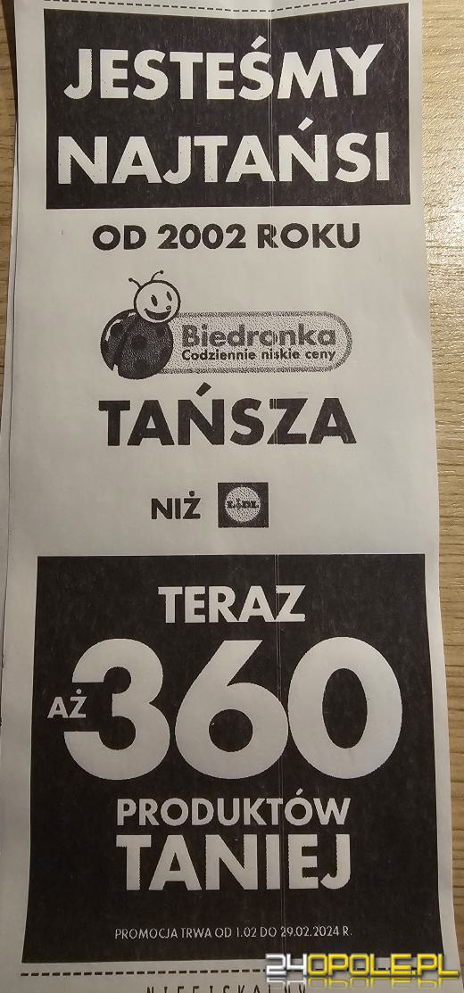 Spór Lidl kontra Biedronka zakończy się w sądzie