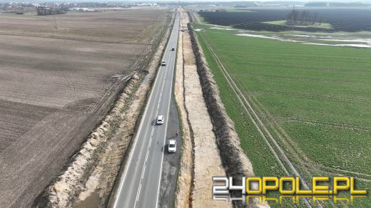 Zmiana organizacji ruchu przy rozbudowie kolejnego odcinka DK45