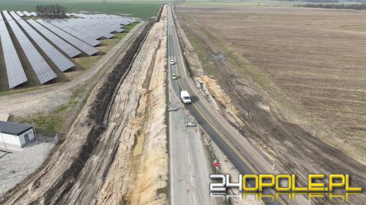 Zmiana organizacji ruchu przy rozbudowie kolejnego odcinka DK45