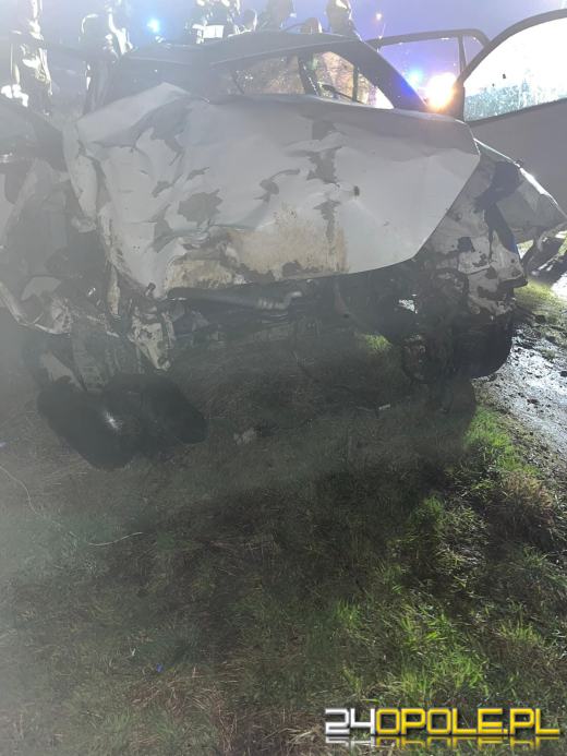 Wypadek na drodze krajowej nr 41 w Wyszkowie Śląskim