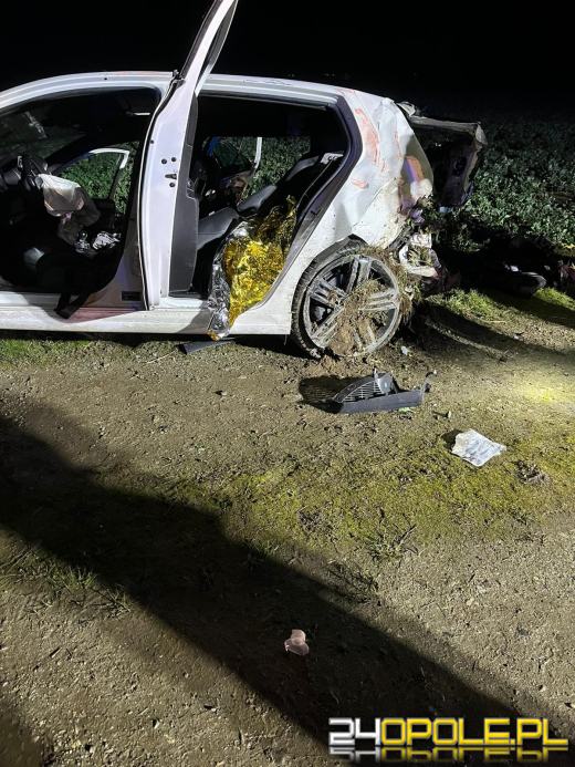 Wypadek na drodze krajowej nr 41 w Wyszkowie Śląskim