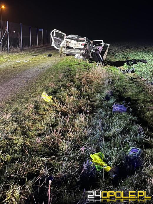 Wypadek na drodze krajowej nr 41 w Wyszkowie Śląskim