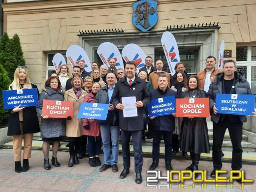 Arkadiusz Wiśniewski pierwszym kandydatem na urząd Prezydenta Opola