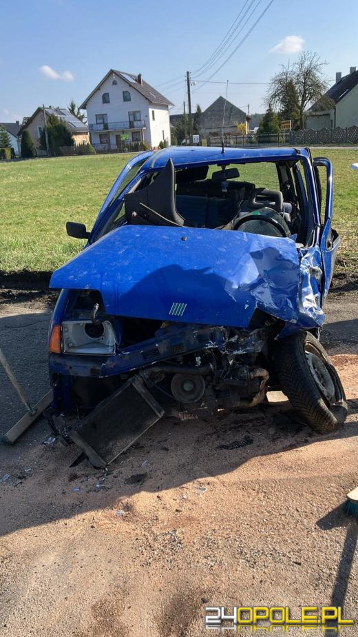 Wypadek w Kadłubie. Na miejscu lądował LPR