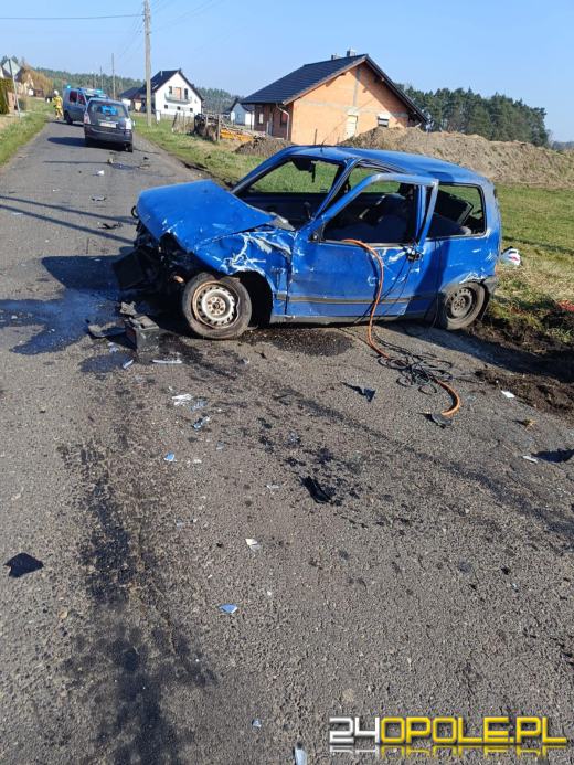 Wypadek w Kadłubie. Na miejscu lądował LPR