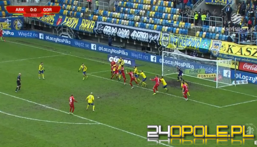 Odra Opole dzieli się punktami z Arką Gdynia 