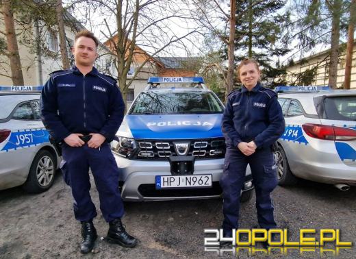 Policjanci odnaleźli zagubioną w lesie 19-latkę