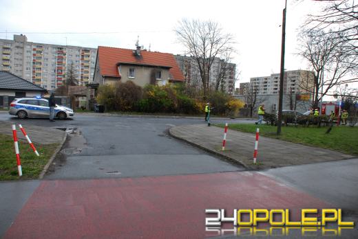 Potrącenie pieszego na ulicy Ozimskiej w Opolu. Cztery osoby ranne
