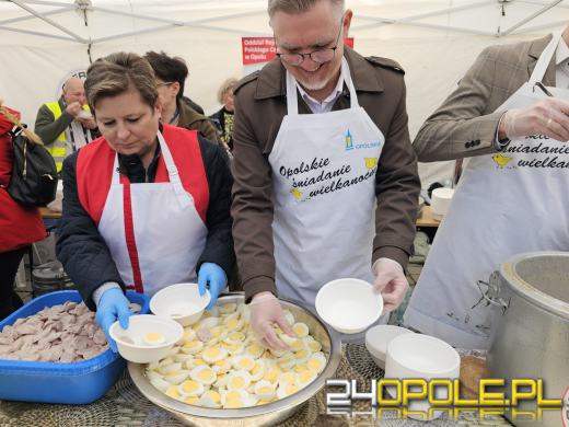 Opolanie po raz siódmy jedli wspólne Śniadanie Wielkanocne