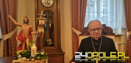 Ks. biskup Andrzej Czaja z życzeniami wielkanocnymi