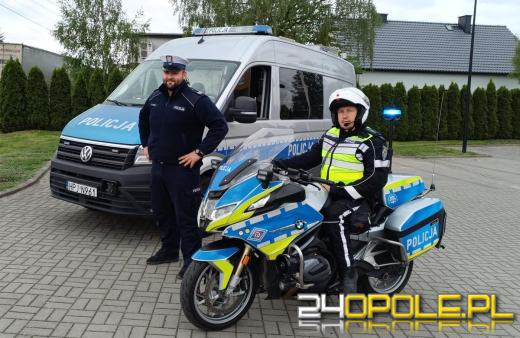 Policyjna eskorta do szpitala z poparzoną 8-miesięczną dziewczynką