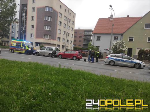 Sprawca kolizji uciekł z miejsca zdarzenia