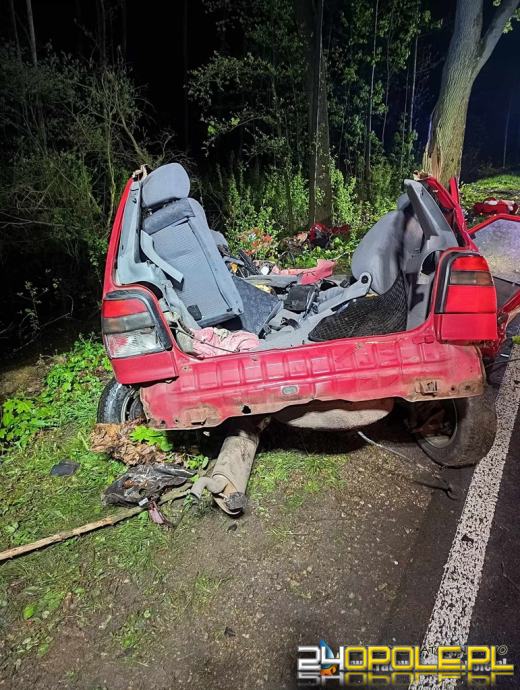 Tragiczny wypadek w Jastrzygowicach: Młody kierowca zginął na miejscu