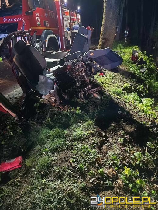 Tragiczny wypadek w Jastrzygowicach: Młody kierowca zginął na miejscu
