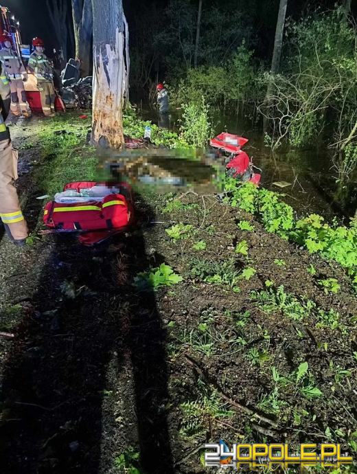 Tragiczny wypadek w Jastrzygowicach: Młody kierowca zginął na miejscu
