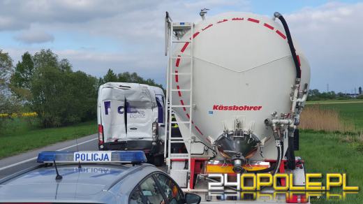 Zderzenie czterech pojazdów na obwodnicy obok Makro