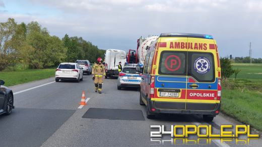 Zderzenie czterech pojazdów na obwodnicy obok Makro