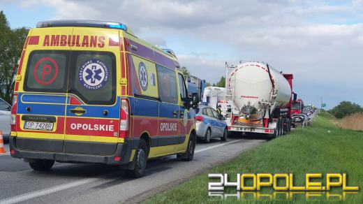 Zderzenie czterech pojazdów na obwodnicy obok Makro