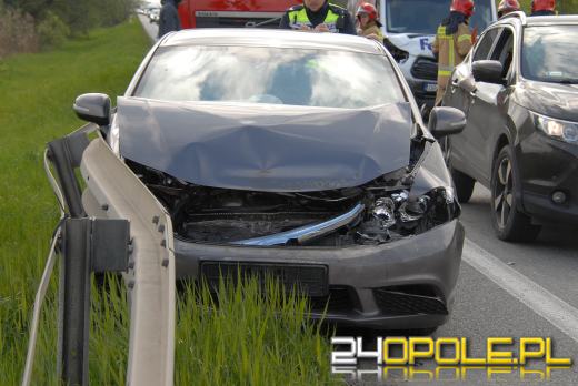 Zderzenie czterech pojazdów na obwodnicy obok Makro