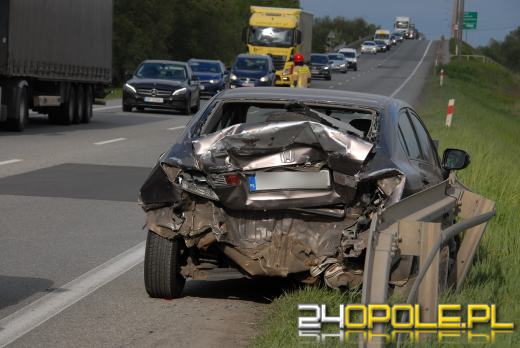 Zderzenie czterech pojazdów na obwodnicy obok Makro