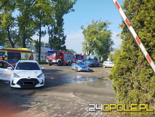 Zderzenie dwóch pojazdów na Zielonogórskiej