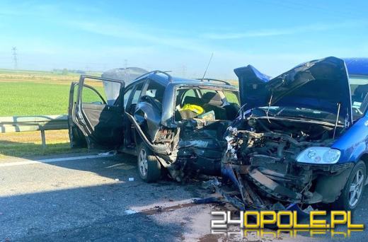 Wypadek na trasie Opole-Krapkowice: Jedna osoba w szpitalu