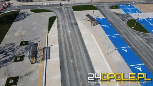 Ulica Krapkowicka i centrum przesiadkowe Opole-Południe gotowe na majówkę