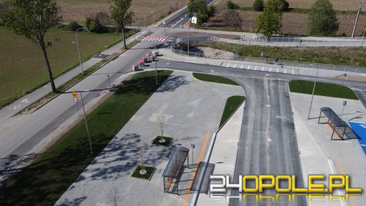 Ulica Krapkowicka i centrum przesiadkowe Opole-Południe gotowe na majówkę