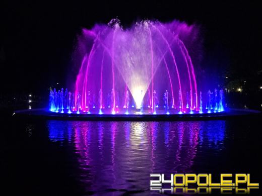 Premierowy pokaz fontanny przyciągnął tłumy opolan