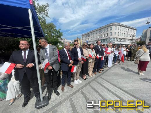 Tłumnie celebrowali Święto Flagi Rzeczypospolitej Polskiej