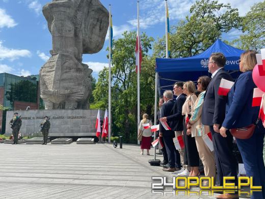 Tłumnie celebrowali Święto Flagi Rzeczypospolitej Polskiej