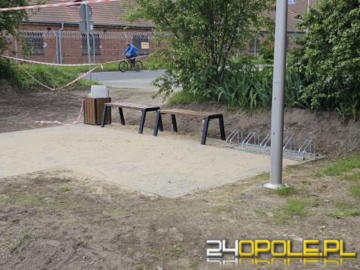 Nowy pumptrack dla młodych mieszkańców Półwsi już prawie gotowy