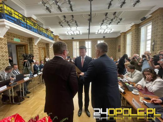 Oficjalnie złożyli przysięgę. Pierwsza sesja 9. kadencji Rady Miasta Opole